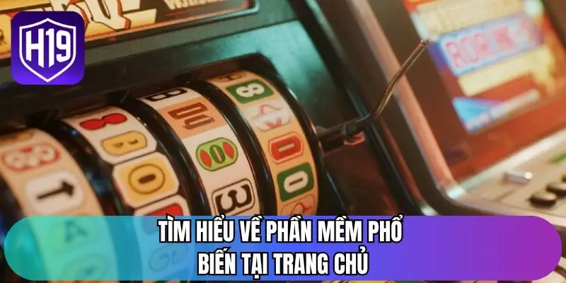 Tìm hiểu về phần mềm phổ biến tại trang chủ